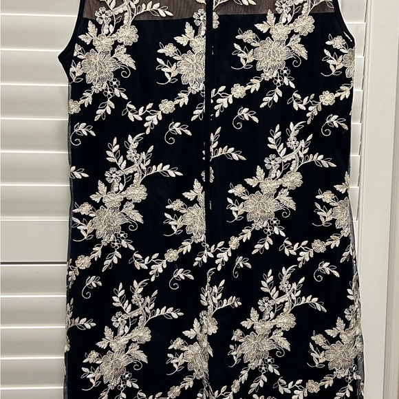 Lauren Lace dark navy short dress - Picture 2 of 5